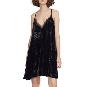 NWT French Connection Velvet Slipdress SZ 6